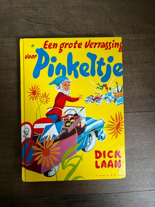 Dick Laan - Pinkeltje grote verrassing voor pinkeltje, Boeken, Kinderboeken | Jeugd | onder 10 jaar, Zo goed als nieuw, Ophalen of Verzenden