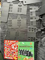 A.Decoratie huisjes stickers zwarte piet sinterklaas, Ophalen of Verzenden, Zo goed als nieuw