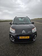Citroën C3 Picasso 1.6 VTI exclusive 2009 Zwart, Auto's, Voorwielaandrijving, 65 €/maand, Stof, Zwart