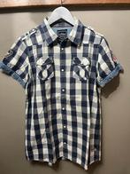 Overhemd, Kleding | Heren, Overhemden, Ophalen of Verzenden, Zo goed als nieuw, Blauw, Halswijdte 39/40 (M)