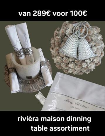 Rivièra maison kerst tafel set beschikbaar voor biedingen