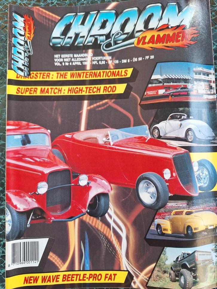 Chroom en Vlammen Magazine April 1998, Boeken, Auto's | Boeken, Gelezen, Algemeen, Ophalen of Verzenden