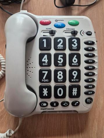 Geemarc Amplipower 40 - slechthorende/senioren telefoon beschikbaar voor biedingen