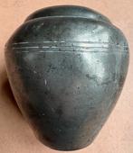 Tinnen vaasje, 9 cm, firma Kurz, Tiel, Ophalen of Verzenden