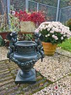 Klassieke plantenpot, Overige materialen, Rond, Binnen, Ophalen of Verzenden