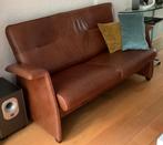 GRATIS 2 persoons bankstel (leer), Huis en Inrichting, Banken | Bankstellen, Ophalen, 150 tot 200 cm, Tweepersoons, 75 tot 100 cm