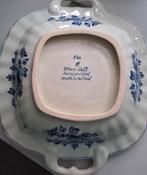 Delfts blauwe Sier­schaal met handgrepen – Fraai Bloemmotief, Antiek en Kunst, Antiek | Keramiek en Aardewerk, Ophalen of Verzenden