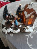 Houthakkerij typisch hollands kerstdorp, Diversen, Kerst, Ophalen of Verzenden, Zo goed als nieuw
