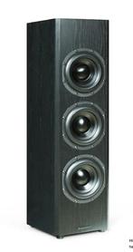 Bryston Subwoofer T-Sub black-oak, Canada, Zo goed als nieuw, 120 watt of meer, Bryston
