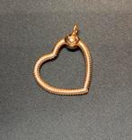 Pandora Rosé Goud Ketting Bedel Hanger, Sieraden, Tassen en Uiterlijk, Bedels, Ophalen of Verzenden, Zo goed als nieuw