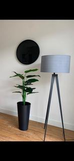 Zuiver Time Bandit Klok/ Wandklok Rond 60 cm Zwart, Huis en Inrichting, Woonaccessoires | Klokken, Ophalen, Gebruikt, Wandklok