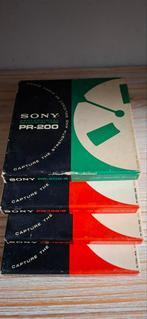 4 sony bandrecorder banden, Ophalen of Verzenden, Bandrecorder, Met banden