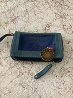 Merel by Frederiek Blauwe Portemonnee van Suede, Overige merken, Blauw, Ophalen of Verzenden, Zo goed als nieuw
