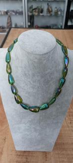 Glasdruppel collier, Ophalen of Verzenden, Nieuw, Overige kleuren, Overige materialen