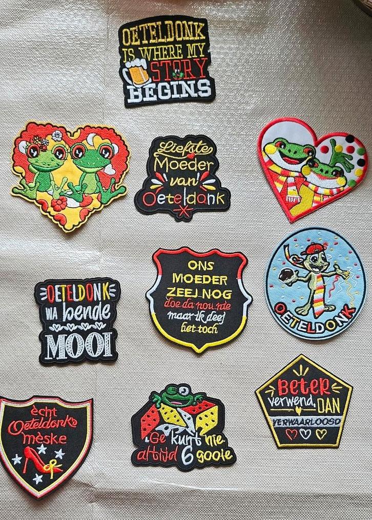 Oeteldonk Emblemen - Carnaval Accessoires, Kleding | Dames, Carnavalskleding en Feestkleding, Nieuw, Accessoires, Carnaval, Maat 38/40 (M)
