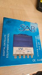 SAB GD-41E 4x1 DiSEqC Switch, Ophalen of Verzenden, Zo goed als nieuw, (Schotel)antenne, Overige merken
