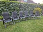 Inklapbare tuinstoelen, Tuin en Terras, Tuinstoelen, Ophalen, Gebruikt, Aluminium
