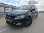 Volkswagen Polo 1.2 TSI 2015 Zwart AIRCO-PARKEERSENSOR-APK, 4 cilinders, Zwart, Handgeschakeld, Particulier
