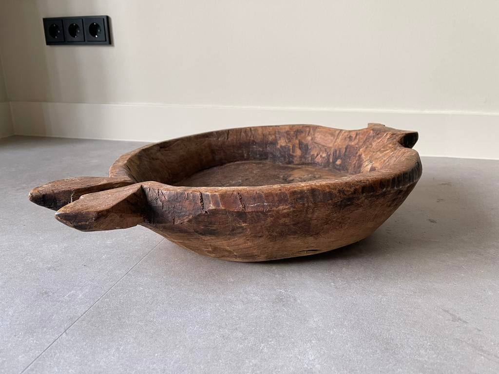 Prachtige olijfschaal, Ophalen, Gebruikt