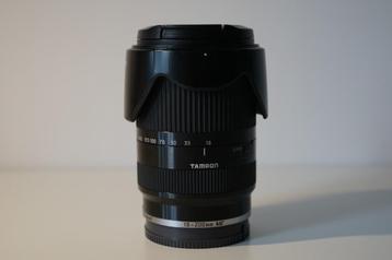 SONY TAMRON ALPHA / NEX -18-200mm ZWART - TELEZOOM LENS TOP beschikbaar voor biedingen