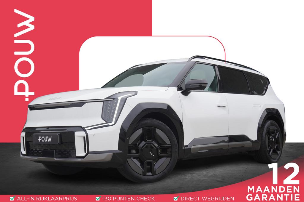 Kia EV9 384pk GT-Line AWD 99.8 kWh | 7-Zits | Panoramadak |, Auto's, Kia, Automaat, 12 maanden, Wit, Origineel Nederlands