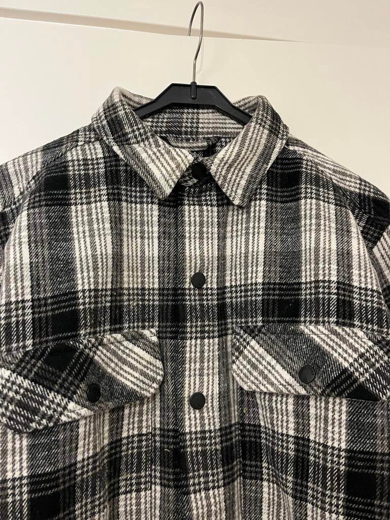 Hallinger Heren Overshirt Maat L - Nette Staat, Kleding | Heren, Ophalen of Verzenden, Zo goed als nieuw, Zwart, Halswijdte 41/42 (L)