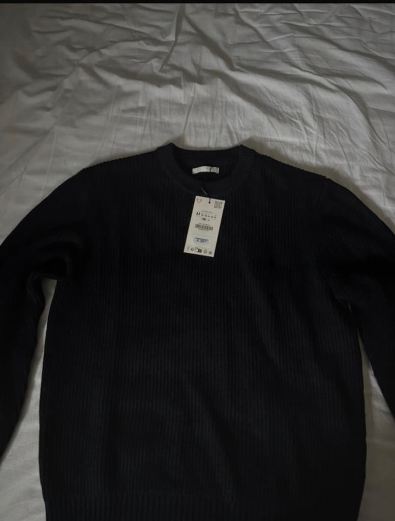 Zara crewneck nieuw, Ophalen of Verzenden, Nieuw, Maat 48/50 (M), Blauw