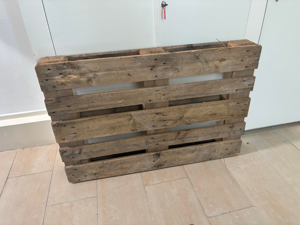 Epal houten pallet, Doe-het-zelf en Verbouw, Hout en Planken, Gebruikt, Ophalen of Verzenden, 50 mm of meer, Pallet