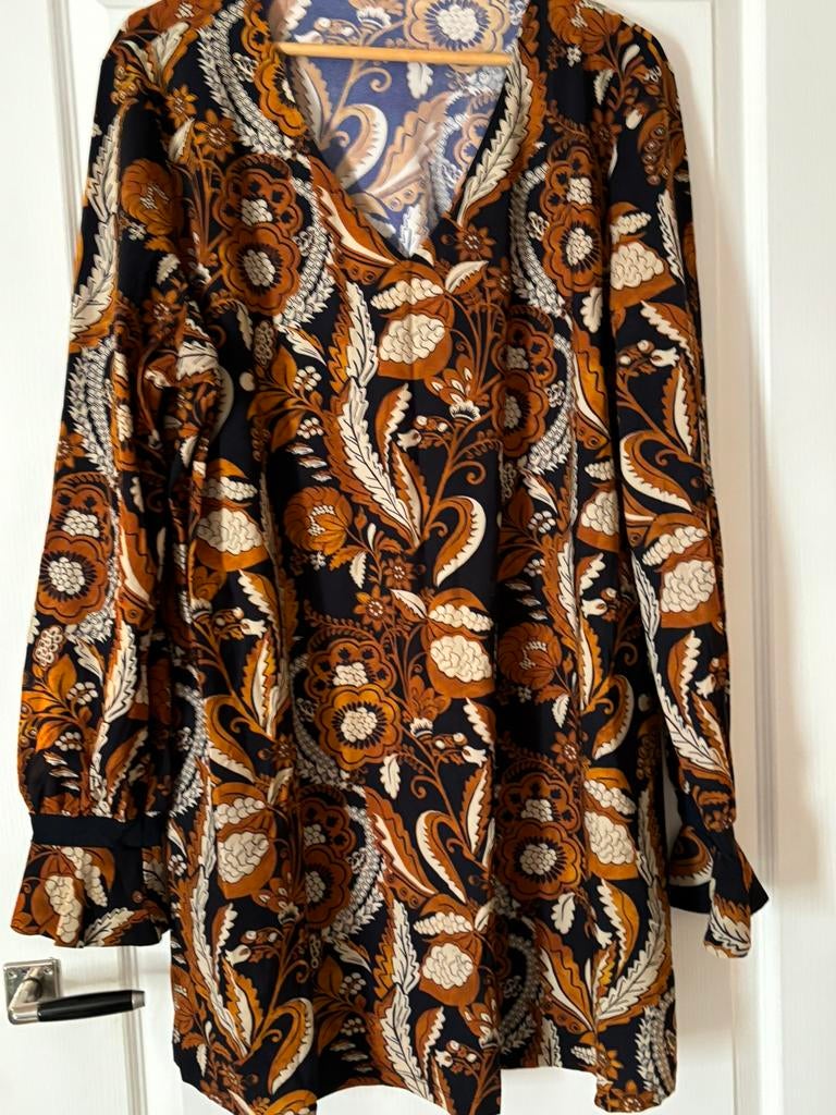 Plus basics shirt maat 50, Kleding | Dames, Grote Maten, Verzenden, Zo goed als nieuw, Shirt of Top