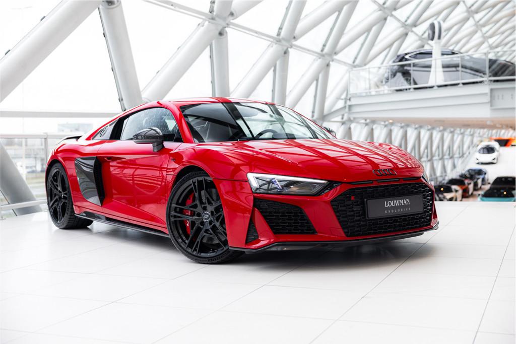 Audi R8 5.2 V10 | Performance | Quattro | Carbon | S Tronic, Auto's, Automaat, Gebruikt, 5204 cc, Leder