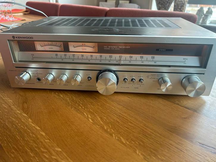 Kenwood KR-4010 DC Stereo Receiver - Vintage Radio, Audio, Tv en Foto, Versterkers en Receivers, Gebruikt, Stereo, Minder dan 60 watt