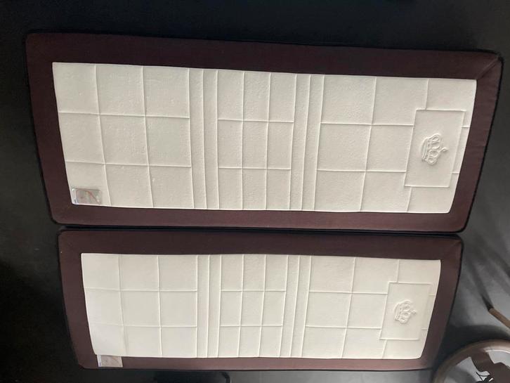 Auping Cresto matrassen 90x210 (1x firm, 1x medium), Huis en Inrichting, Slaapkamer | Matrassen en Bedbodems, Gebruikt, Matras