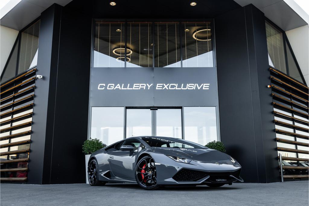 Lamborghini Huracan 5.2 V10 LP610-4 - Grigio Telesto | Full, Auto's, Lamborghini, Automaat, 5204 cc, 1507 kg, Leder