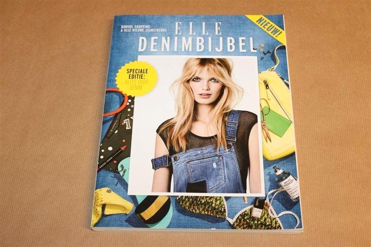 Denimbijbel — ELLE Modeboek Over Jeans & Trends, Boeken, Mode, Zo goed als nieuw, Mode algemeen, Ophalen of Verzenden