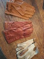 Leren herenhandschoenen, Kleding | Heren, Mutsen, Sjaals en Handschoenen, Ophalen of Verzenden, Zo goed als nieuw, Handschoenen