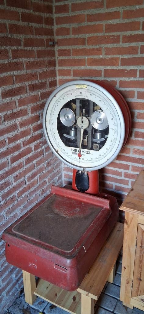 Antieke Berkel weegschaal -Afhalen Regio Elburg, Antiek en Kunst, Ophalen