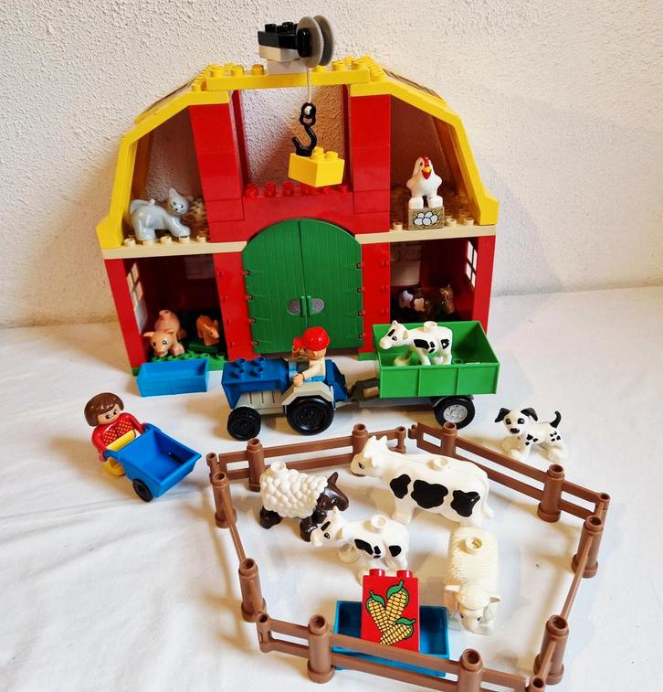 Lego Duplo Boerderij met dieren, Kinderen en Baby's, Speelgoed | Duplo en Lego, Gebruikt, Duplo, Ophalen of Verzenden