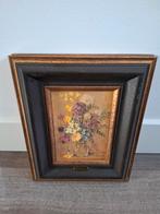 Olieverfschilderij Renee Yolanda Hauser Bloemenstilleven, Ophalen of Verzenden