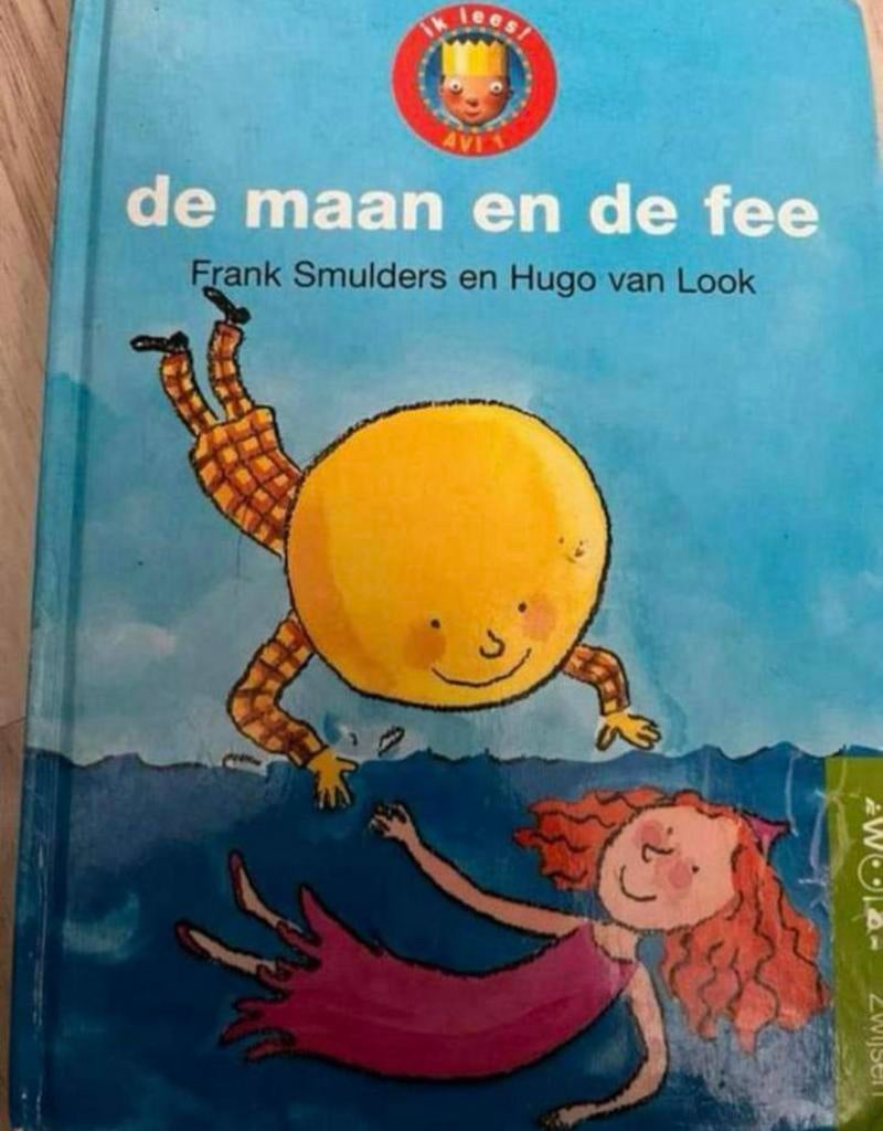 Ik lees! De maan en de fee - AVI Start - Frank Smulders, Boeken, Ophalen of Verzenden, Gelezen