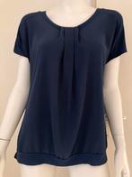 Miss Etam blauwe top maat  M, Maat 38/40 (M), Blauw, Ophalen of Verzenden, Korte mouw