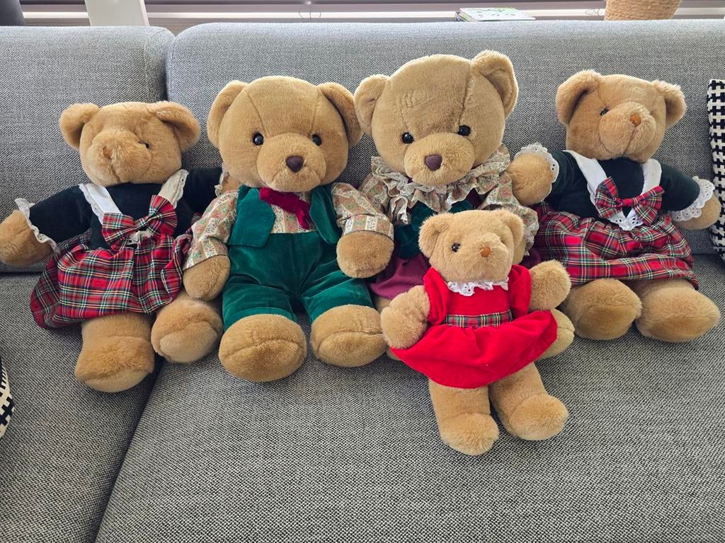 Knuffelberen met kleding, Ophalen of Verzenden, Overige typen