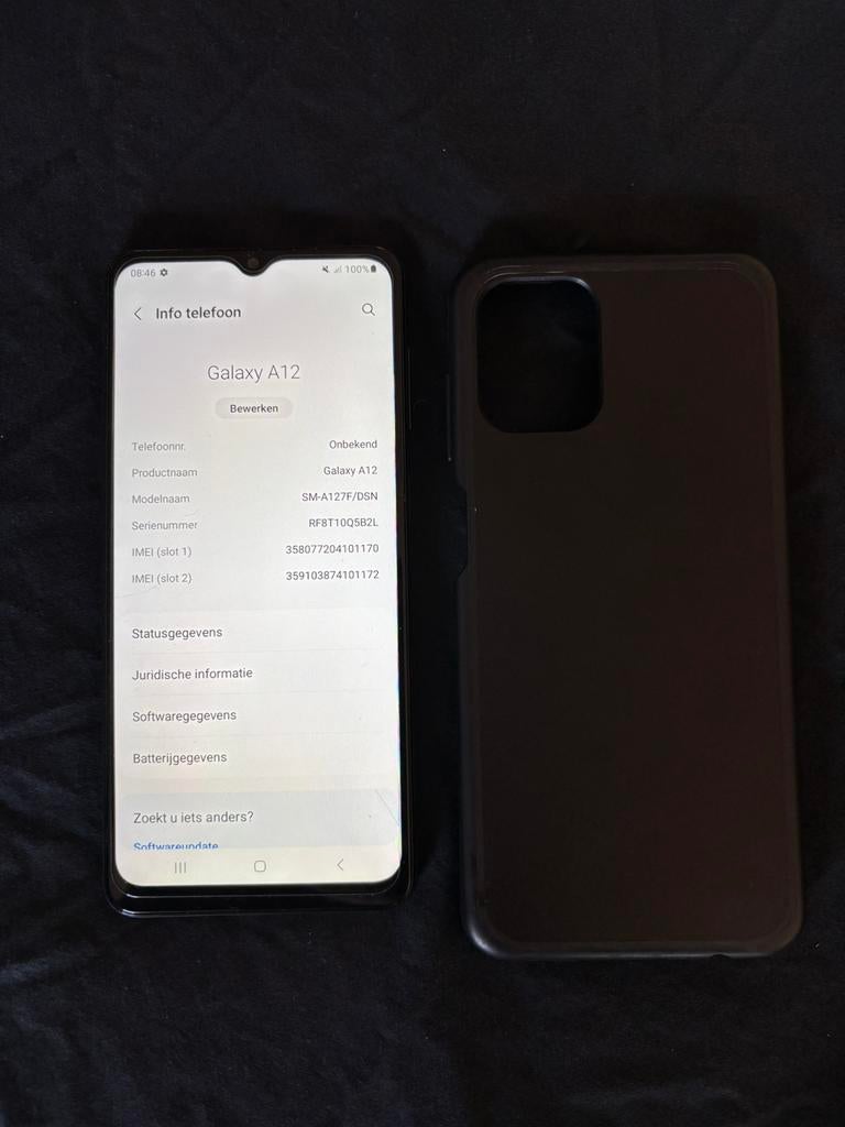 Samsung Galaxy A12, Ophalen, Zo goed als nieuw