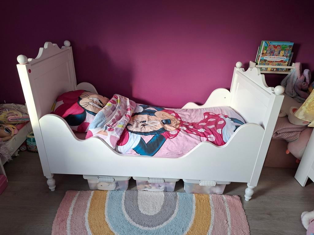 Bopita Belle peuterbed 150 x 70 cm peuter bed, Kinderen en Baby's, Kinderkamer | Bedden, Ophalen, 140 tot 160 cm, 70 tot 85 cm
