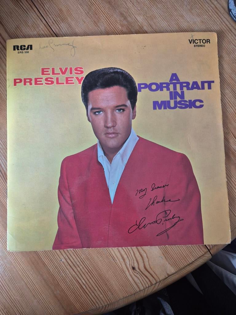Elvis Presley - A Portrait in Music LP (RCA Victor Stereo), Ophalen of Verzenden, 1960 - 1969, Gebruikt, 12 inch