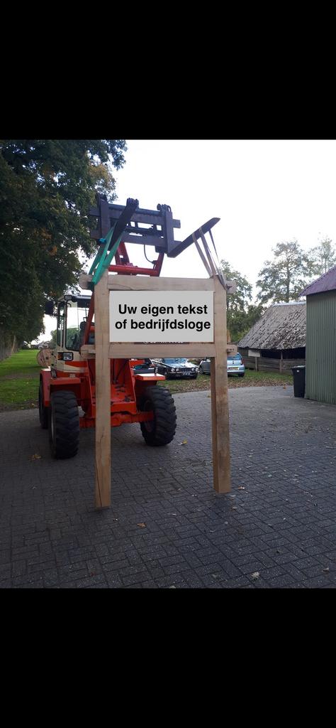 Reclame bord, Ophalen, Nieuw, Reclamebord