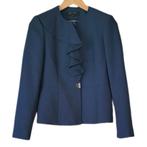 Zgan blazer van Anne Klein maat 2=38, Maat 38/40 (M), Blauw, Ophalen of Verzenden, Zo goed als nieuw