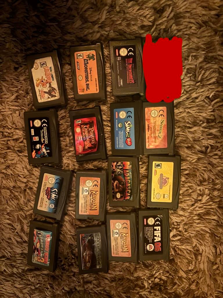 Partij gba games, Avontuur en Actie, 1 speler, Ophalen of Verzenden, Zo goed als nieuw