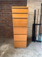 Ladenkastje met spiegel en opbergruimte, Ophalen, Minder dan 50 cm, Gebruikt, 5 laden of meer