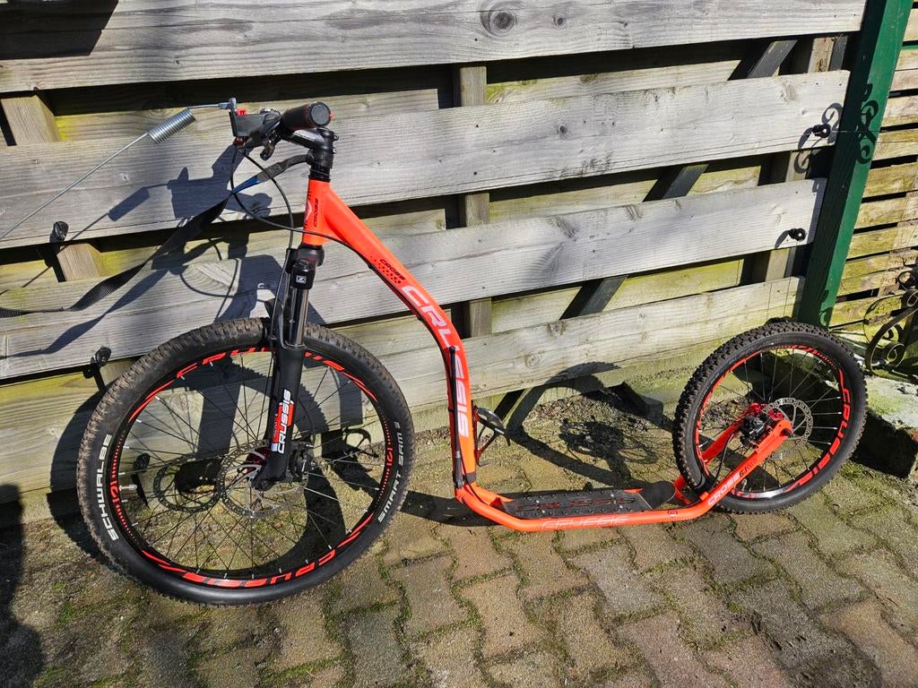 Crussis Cross 6.1 zo goed als nieuw, Fietsen en Brommers, Steps, Ophalen, Gebruikt, Kickbike, Crussis