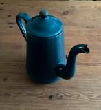 Vintage blauwe emaille koffiepot, Ophalen